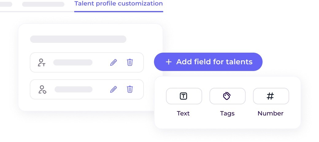Talent Profile Customization